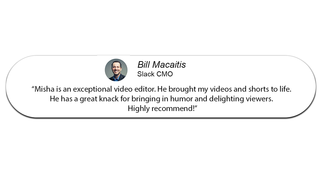 Bill Macaitis testimonial