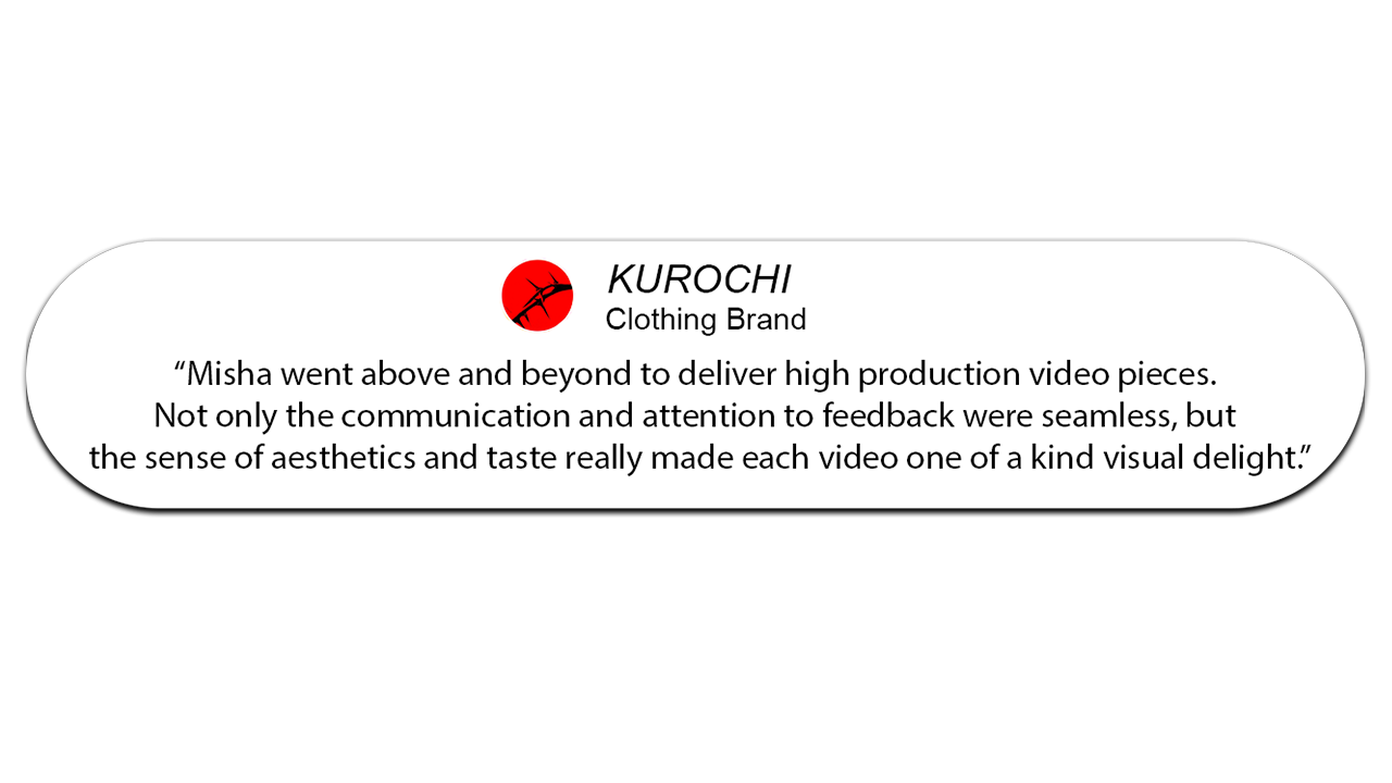 Kurochi testimonial