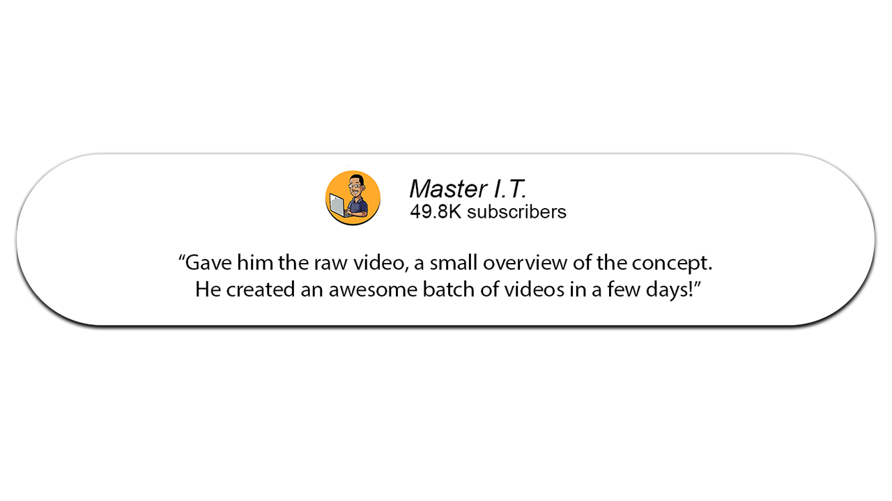 Master IT testimonial